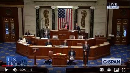 Congressman Michael Guest recognized the role of Stennis Space Center for Apollo 11 mission